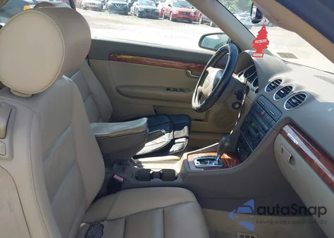 2005 Audi A4 3.0 from USA, damaged, VIN WAUDT48H35K015336